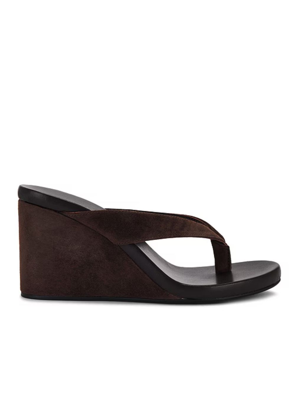 Tony Bianco Avanti Sandals Espresso Brown Suede Wedges Sandals shoes Revolve 8
